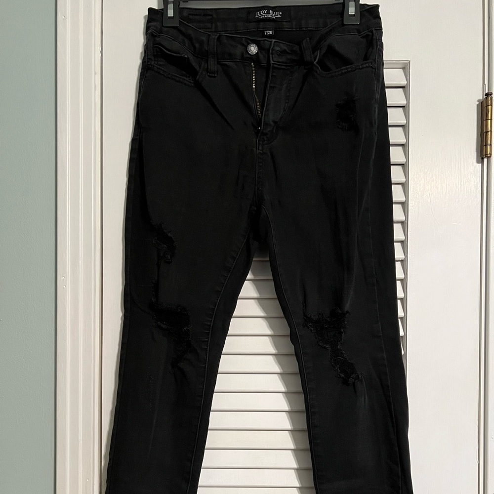 Judy Blue Black Denim Jeans
